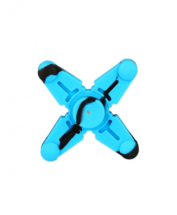 Vapesoon Silicone Hand Spinner Fidget Toy with Four Spins