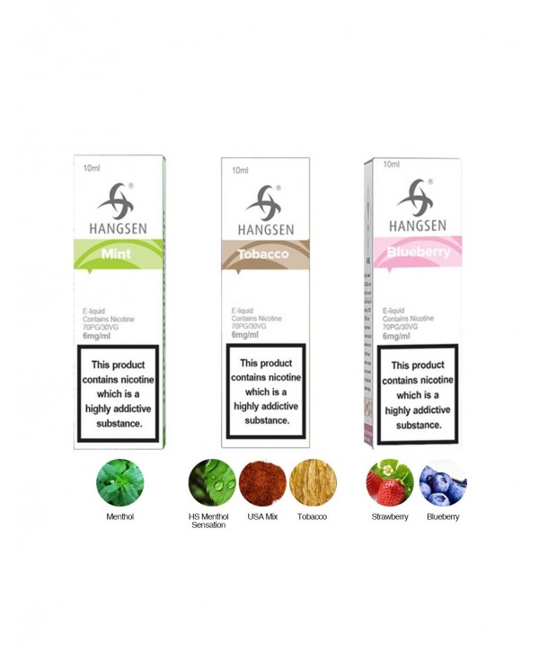 Hangsen PG+VG Premium E-liquid E-juice 10ml