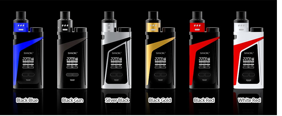 SMOK SKYHOOK RDTA BOX Starter Kit 2e  Black Blue silver black BlackGold Black Red White Red