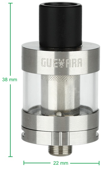 VapeOnly Guevara Subohm Atomizer 2.5ml QUEXARR 38 mm 2mm