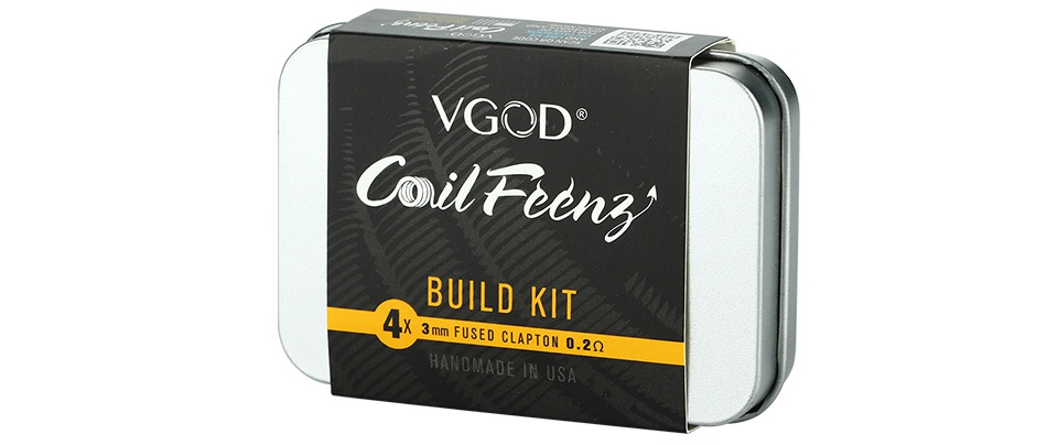 VGOD CoilFeenz Build Kit With 4 Fused Clapton Coils VOD Coittee KIT FUSED N O ANOMADE N USA