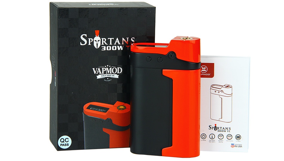 VAPMOD Spartans 300W TC MOD S Partan JAPMOD SPORTANS PASS