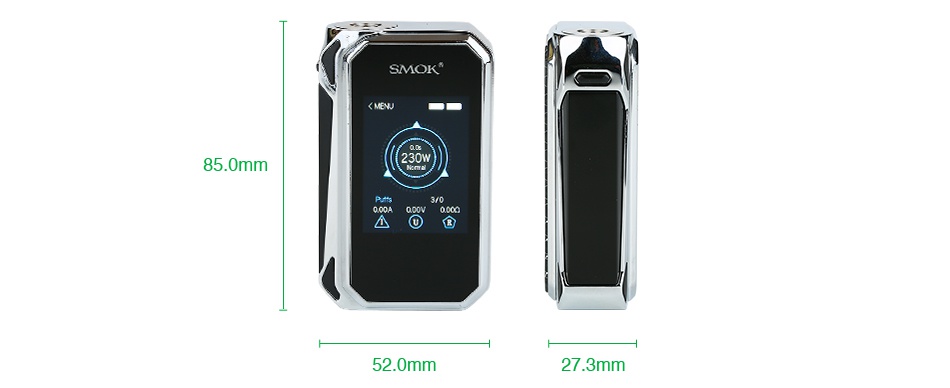 SMOK G-PRIV 2 230W Touch Screen TC MOD Luxe Edition SMOK SMOK SMOK 230w ao 40v o40 Prism gold Prism chrome Prism rainbow SMOK  MN  Mw  99 A   Prism blue Prism Gun metal Matte Black Plating and black