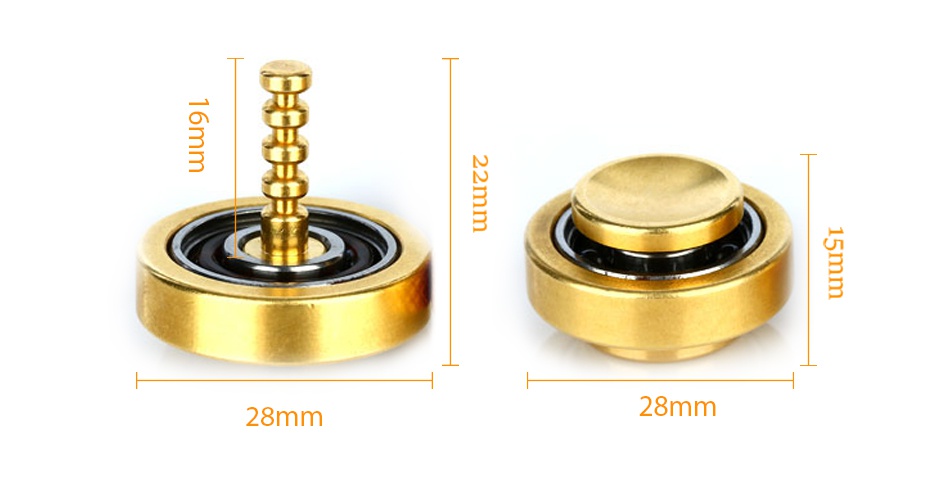 2 In 1 N1 EDC Hand Spinner Fidget Toy 28mm 28mm